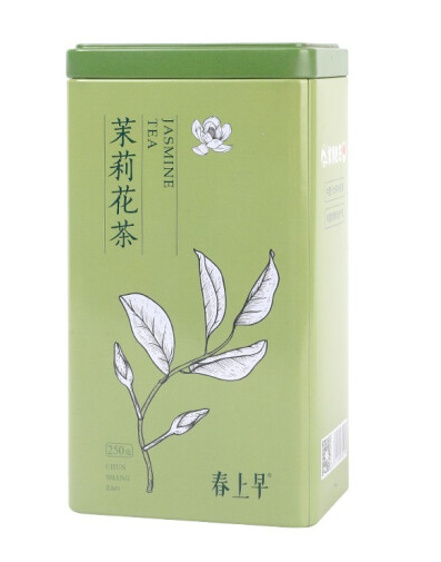 茉莉花茶包裝罐如何設計(圖1)