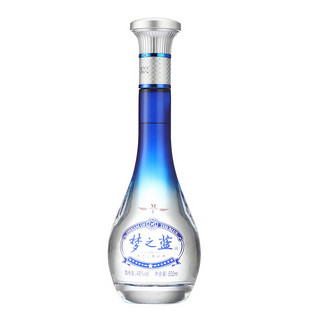 創(chuàng)意酒包裝設(shè)計(jì)洋河夢(mèng)之藍(lán)藍(lán)色經(jīng)典濃香型白酒單瓶裝產(chǎn)品包裝設(shè)計(jì)欣賞(圖6)