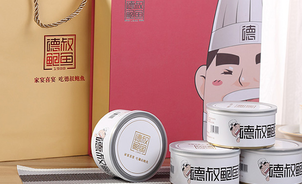 德叔鮑魚食品包裝設計欣賞(圖4)