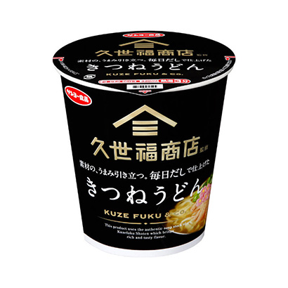 包裝設(shè)計(jì)公司推薦久世福商店監(jiān)修每日湯汁制作的狐貍烏冬面太陽食品包裝設(shè)計(jì)欣賞(圖1)