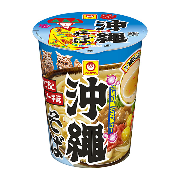 包裝設(shè)計(jì)公司推薦馬爾先生立式大沖繩蕎麥面東洋水產(chǎn)包裝設(shè)計(jì)欣賞(圖1)