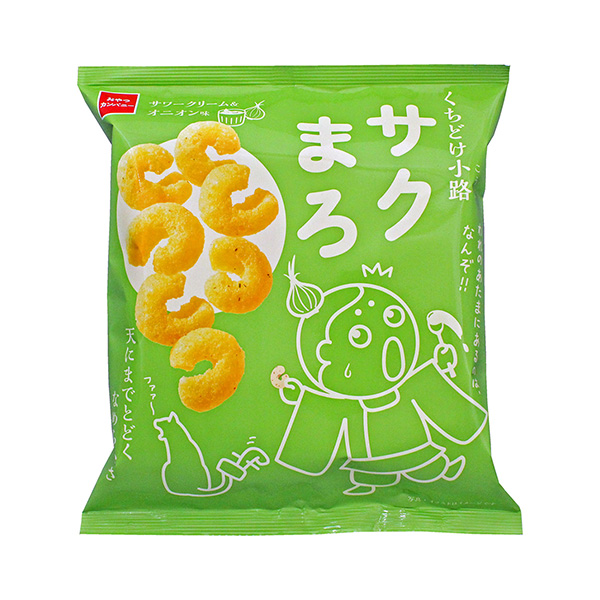 包裝設(shè)計欣賞小口小路櫻花味＜酸奶油洋蔥味＞ (點(diǎn)心公司) (圖1)